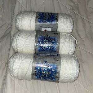 100% acrylic yarn